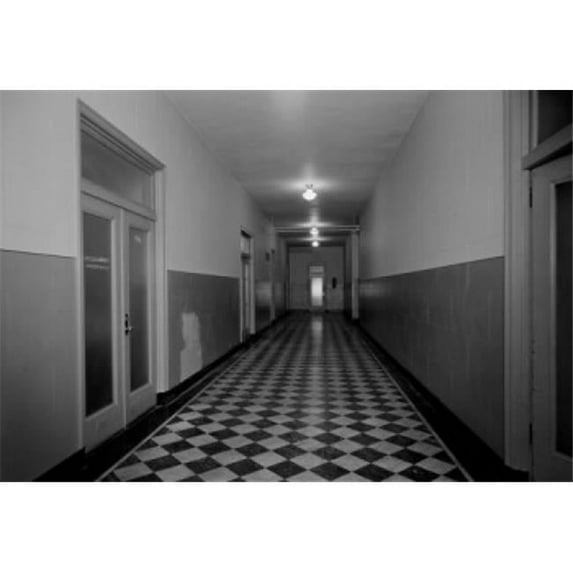 Posterazzi SAL255422300 Empty Corridor Poster Print - 18 x 24 in.