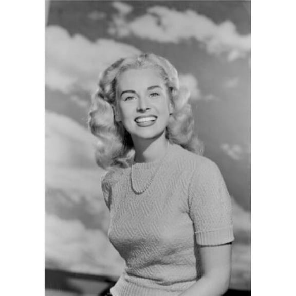 Posterazzi SAL255422327 Portrait of Young Smiling Woman Poster Print - 18 x 24 in.