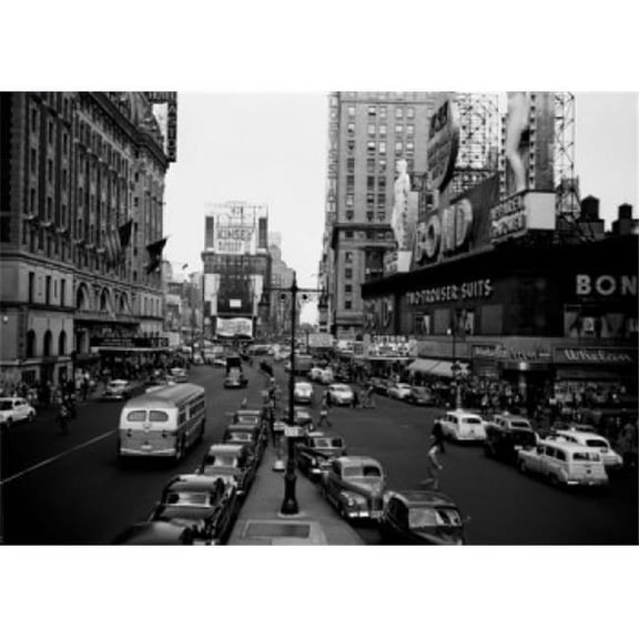 Posterazzi SAL255422520 USA New York City Times Square During Day Poster Print - 18 x 24 in.