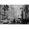 thumbnail image 1 of Posterazzi SAL255422635 USA New York State New York City Fifth Avenue with New Tishman Building Seen From 47th Street Poster Print - 18 x 24 in., 1 of 1