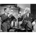thumbnail image 1 of Posterazzi SAL2554236B Two Mature Men Toasting with Beer Glasses Poster Print - 18 x 24 in., 1 of 1