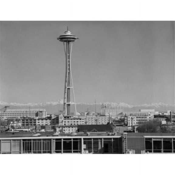 Posterazzi SAL255423902 USA Washington Seattle Space Needle Poster Print - 18 x 24 in.
