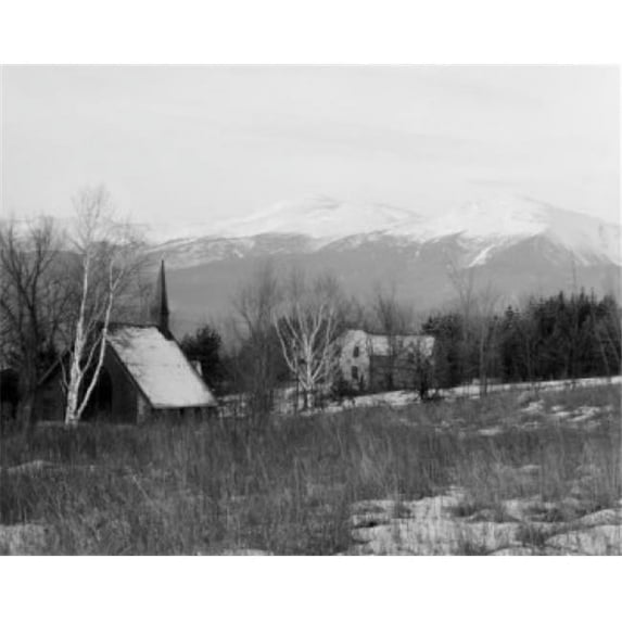 Posterazzi SAL255424031 USA New Hampshire Jefferson Episcopal Church Poster Print - 18 x 24 in.