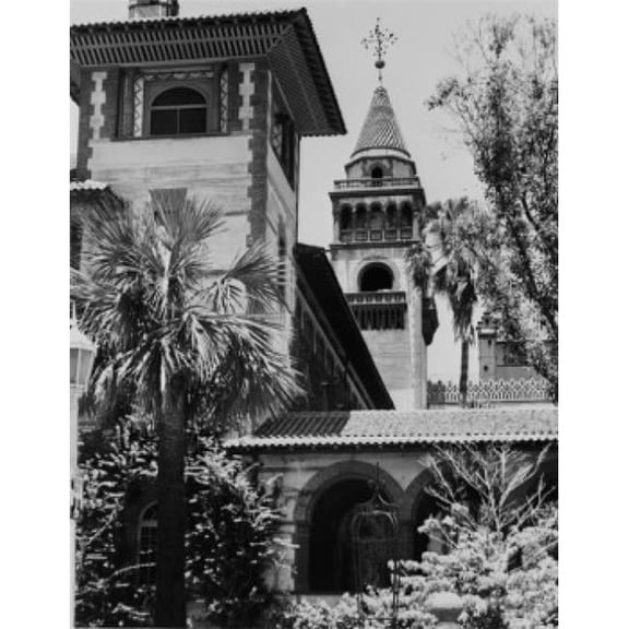 Posterazzi SAL255424290 USA Florida St. Augustine Ponce DLeon Hotel Poster Print - 18 x 24 in.