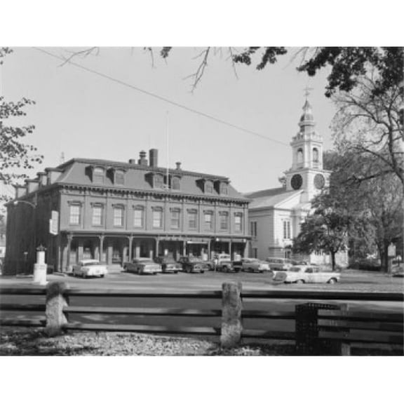 Posterazzi SAL255424332 USA Massachusetts Grafton Small Town Scene Poster Print - 18 x 24 in.