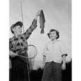 thumbnail image 1 of Posterazzi SAL255424472 Boys Holding Rainbow Trout Poster Print - 18 x 24 in., 1 of 1