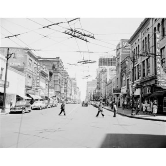 Posterazzi SAL255424710 USA Tennessee Memphis South Main Street Poster Print - 18 x 24 in.