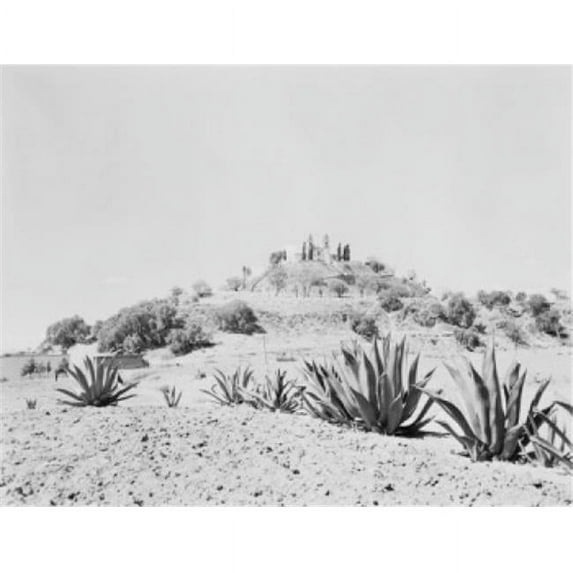 Posterazzi SAL255424862 Mexico Cholula Great Zalter Pyramid Poster Print - 18 x 24 in.