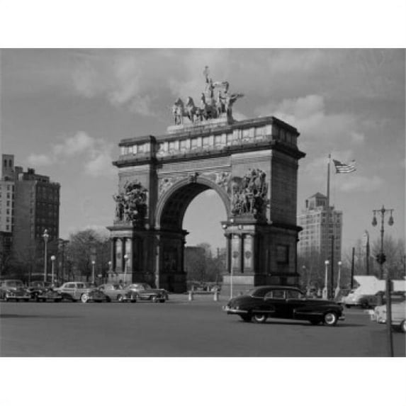 Posterazzi SAL255424863 USA New York City Brooklyn Grand Army Plaza Poster Print - 18 x 24 in.