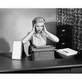 thumbnail image 1 of Posterazzi SAL2554278 Businesswoman Suffering From a Headache Poster Print - 18 x 24 in., 1 of 1
