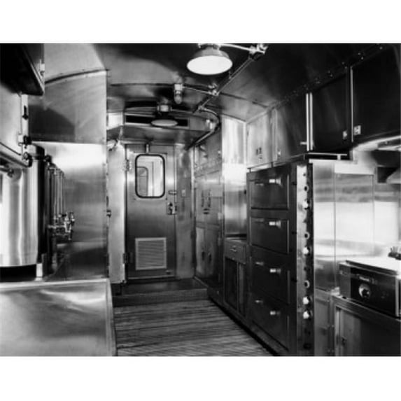 Posterazzi SAL25544230 Interior of a Kitchen in a Diner Poster Print - 18 x 24 in.