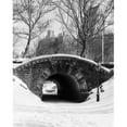 thumbnail image 1 of Posterazzi SAL25545327 Footbridge Covered with Snow Central Park Manhattan New York City New York USA Poster Print - 18 x 24 in., 1 of 1