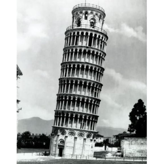 Posterazzi SAL25547356 Leaning Tower Pisa Italy Poster Print - 18 x 24 in.