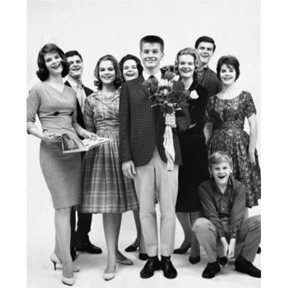 Posterazzi SAL2558411 Portrait of a Group of People Smiling Poster Print - 18 x 24 in.