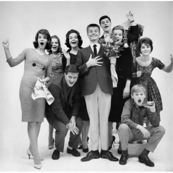 Posterazzi SAL2558411B Group of People Cheering & Acting Surprised Poster Print - 18 x 24 in.