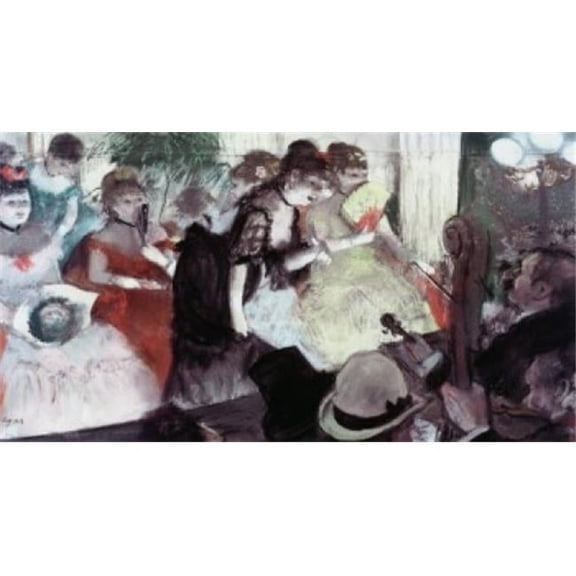 Posterazzi SAL260185 Title Unknown Orchestra Pit Edgar Degas 1834-1917 French Poster Print - 18 x 24 in.