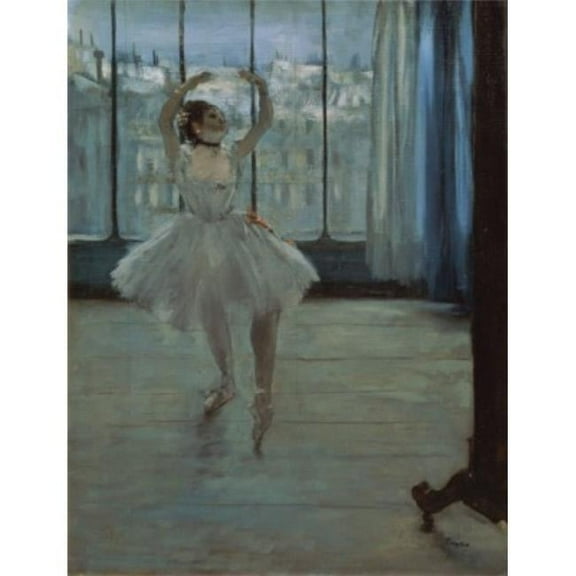 Posterazzi SAL261262 The Dancer at the Studio Edgar Degas 1834-1917 French Oil on Canvas Pushkin Museum of Fine Arts Moscow Poster Print - 18 x 24 in.