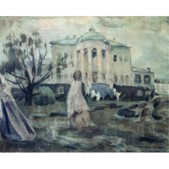 Posterazzi SAL261299 Ghosts the 1903 1903 Borisov-Musatov Viktor E1870-1905 Russian Painting Tretyakov Gallery Moscow Russia Poster Print - 18 x 24 in.