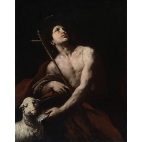 Posterazzi SAL261841 Saint John the Baptist 17th C Orazio Ferraro 1607-1657 Italian Ciurlionis State Art Museum Lithuania Poster Print - 18 x 24 in.
