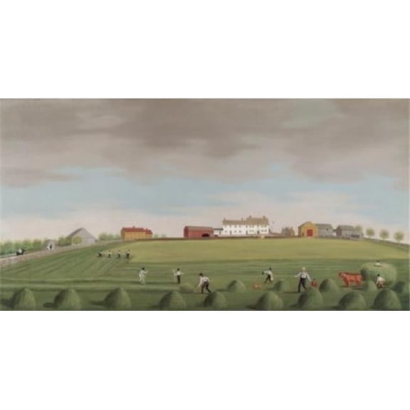 Posterazzi SAL2621673 Ralph Wheelocks Farm C1822 Francis Alexander 1800-1880 American National Gallery of Art Washington DC USA Poster Print - 18 x 24 in.