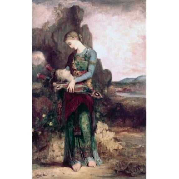 Posterazzi SAL2622041 The Thracian Maiden Gustave Moreau 1826-1898 French Washington University Art Gallery St Louis Mo Print - 18 x 24 in.