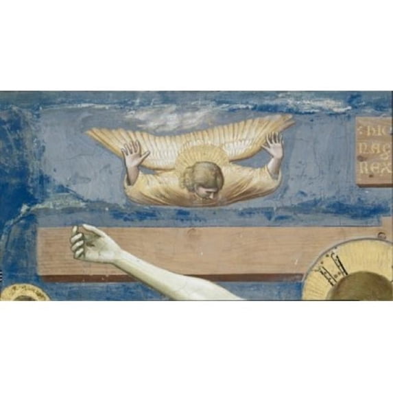 Posterazzi SAL263303 The Crucifixion - Detail Giotto Ca.1266-1337 Italian Fresco Capella Scrovegni Padua Italy Poster Print - 18 x 24 in.
