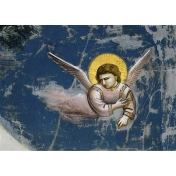 Posterazzi SAL263320 The Flight Into Egypt Detail Giotto Di Bondone C1266-1337 Italian Fresco Arena Chapel Padua Italy Print - 18 x 24 in.