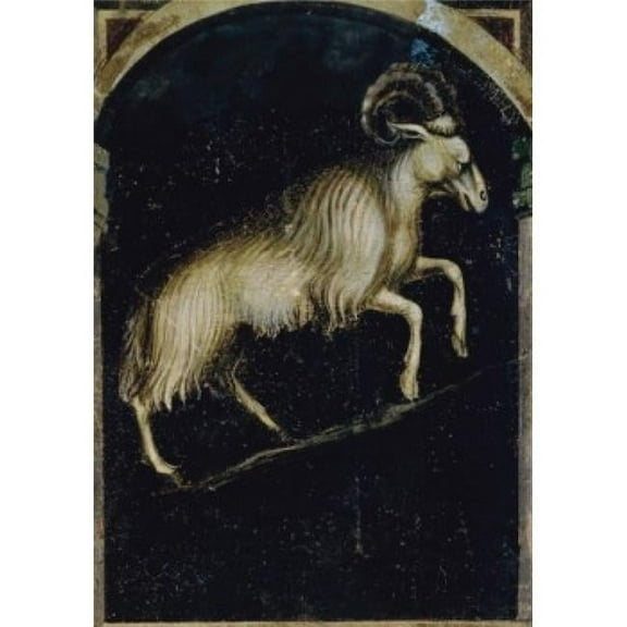 Posterazzi SAL263497 Aries- Astrology Artist Unknown Palazzo Della Ragione Padua Italy Poster Print - 18 x 24 in.