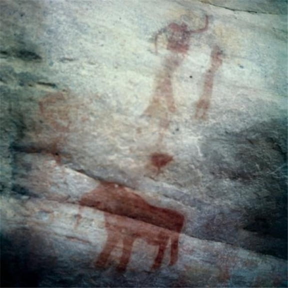 Posterazzi SAL3165338554 Bushman Cave Painting Calvinia Distric of the Western Cape Province Prehistoric Art-Poster Print - 18 x 24 in.
