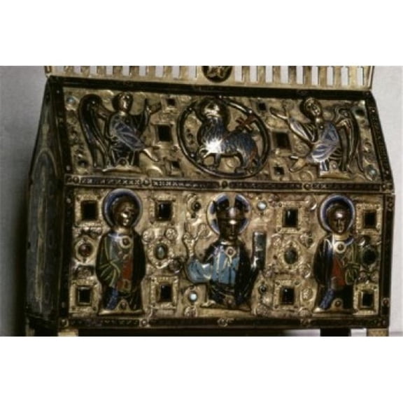 Posterazzi SAL3844453 Reliquary 13th C. Gold & Enamel Poster Print - 18 x 24 in.