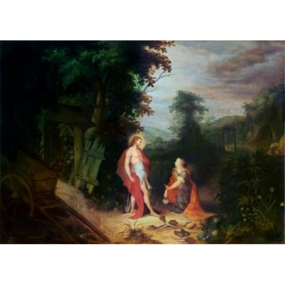 Posterazzi SAL900100202 Noli Me Tangere Abraham Govaerts 1589-1626 Flemish Poster Print - 18 x 24 in.