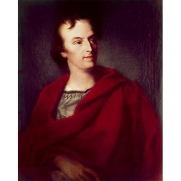 Posterazzi SAL900104051 Portrait of Young Schiller Johann Heinrich Wilhelm Tischbein 1751-1829 German Poster Print - 18 x 24 in.