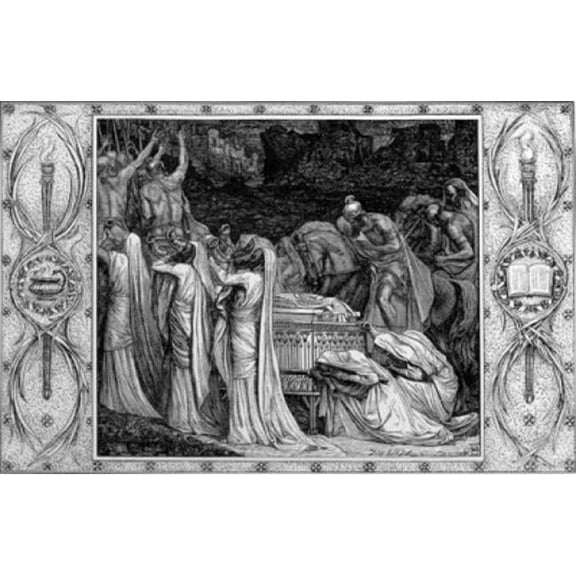 Posterazzi SAL9001147 The March About Jericho Henry H. Armstead Poster Print - 18 x 24 in.