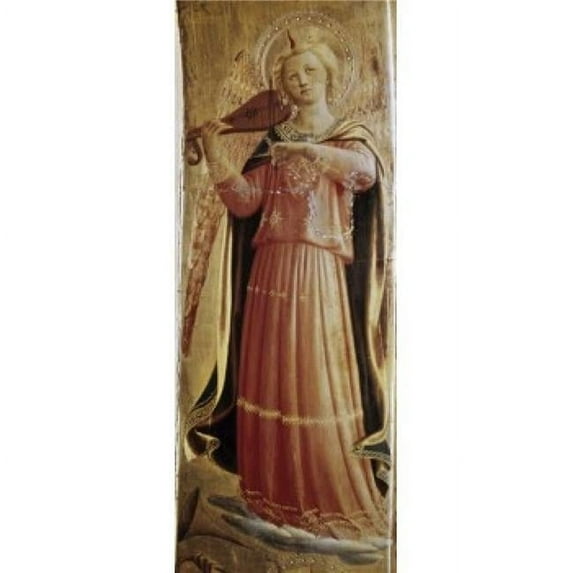 Posterazzi SAL900122808 Angel with a Violin Fra Giovanni Da F. Angelico 1387-1455 Italian Poster Print - 18 x 24 in.