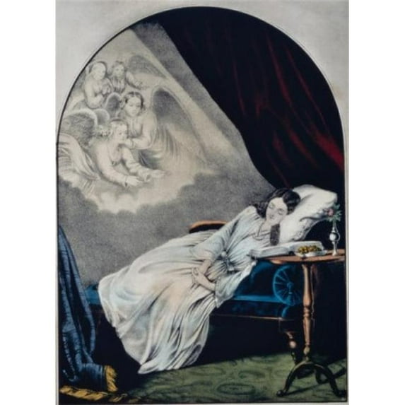 Posterazzi SAL9001230 Believers Vision the Currier & Ives1834-1907 American Color Lithograph Library of Congress Washington Dc USA - 18 x 24 in.