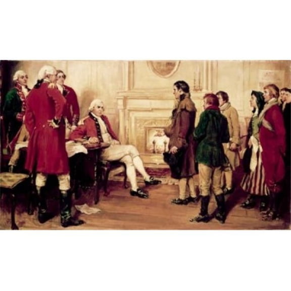 Posterazzi SAL900123064 The Boston Boys Protest to General Thomas Gage Frederick Coffay Yohn 1875-1933 American Poster Print - 18 x 24 in.