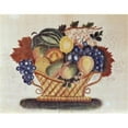 thumbnail image 1 of Posterazzi SAL900124789 Fruit-Filled Basket 19th C. Pennsylvania Dutch Artist Unknown Oil on Canvas Poster Print - 18 x 24 in., 1 of 1