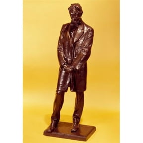Posterazzi SAL900128642 Statue of Abraham Lincoln by Daniel Chester French Bronze 1850-1931 Poster Print - 18 x 24 in.