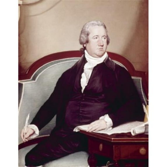 Posterazzi SAL900131602 Portrait of Frederick A.C. Muhlenberg by Joseph Wright Oil on Canvas 1734-1797 1790 Poster Print - 18 x 24 in.