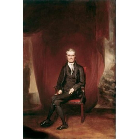 Posterazzi SAL900131607 John Marshall 1832 William James Hubard 1807-1862 American Oil on Canvas Poster Print - 18 x 24 in.