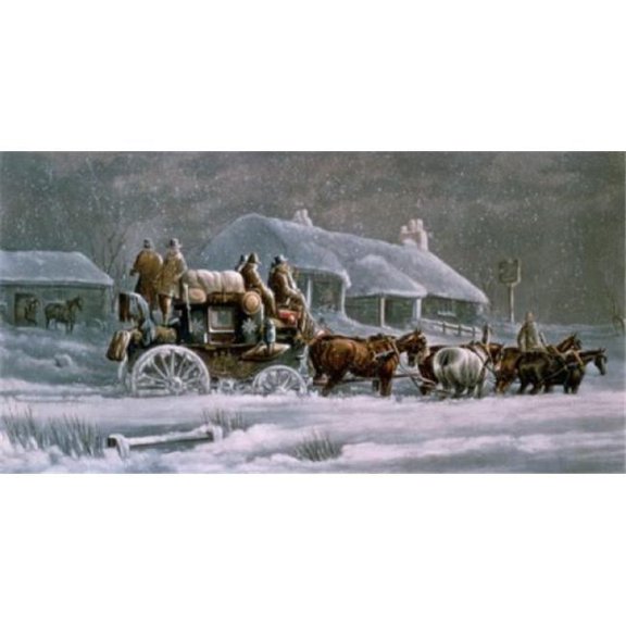 Posterazzi SAL900132209 Knee Deep Artist Unknown Lithograph 1845 Poster Print - 18 x 24 in.