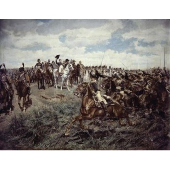 Posterazzi SAL9004323 Napoleon at Friedland Jean Louis Ernest Meissonier 1815-1891 French Poster Print - 18 x 24 in.
