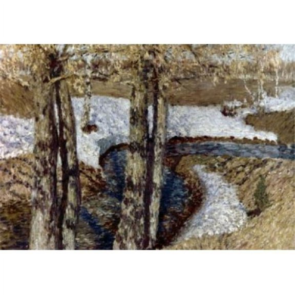 Posterazzi SAL90064950 Vishay Flow by Igor Grabar 1904 1871-1960 Poster Print - 18 x 24 in.