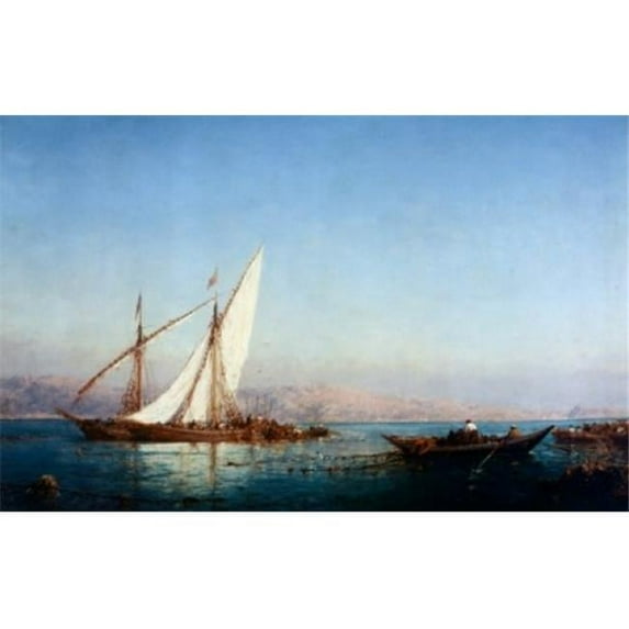 Posterazzi SAL9008899 Windy Day a Kaemerer Fredrick 1839-1902 Dutch Poster Print - 18 x 24 in.
