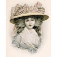 thumbnail image 1 of Posterazzi SAL9801279 Portrait of Young Woman Nostalgia Cards Poster Print - 18 x 24 in., 1 of 1