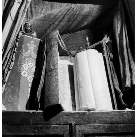 Posterazzi SAL9902188 Low Angle View of an Ancient Scroll Poster Print - 18 x 24 in.