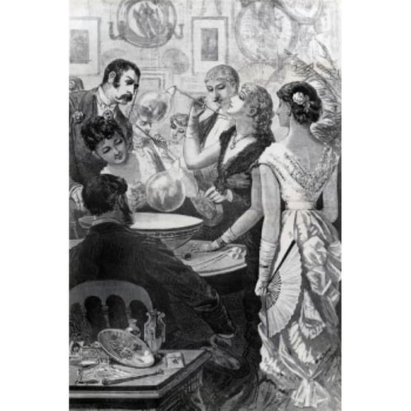 Posterazzi SAL995103328 Soap Bubble Party Artist Unknown Poster Print - 18 x 24 in.