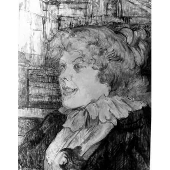 Posterazzi SAL99587109 Miss Dolly - The English Barmaid From La Havre by Henri De Toulouse-Lautrec 1899 1864-1901 Poster Print - 18 x 24 in.