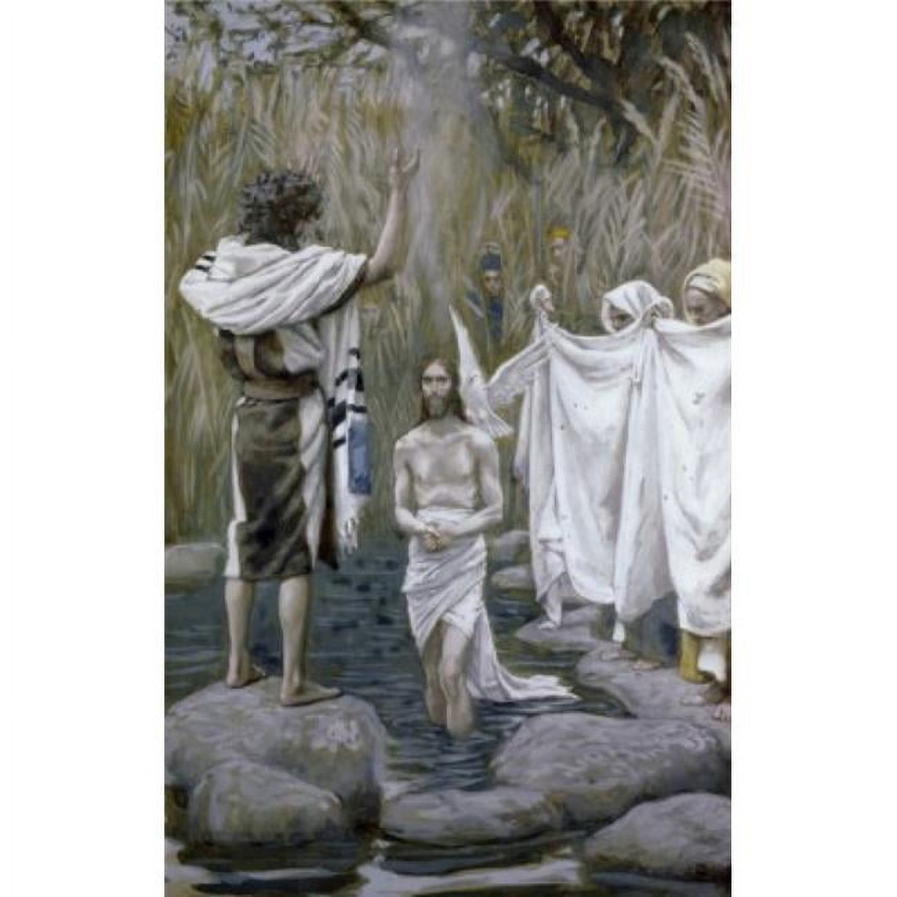 Posterazzi SAL999376 Baptism of Jesus James Tissot 1839 1902