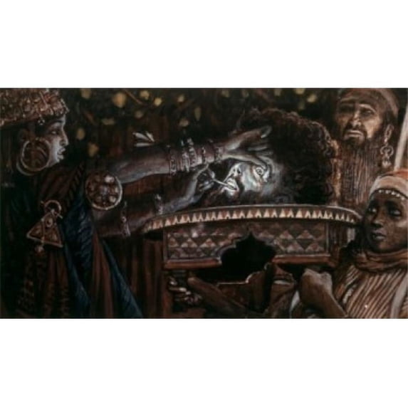 Posterazzi SAL9999132 Head of John the Baptist on a Charger James Tissot 1836-1902 French Poster Print - 18 x 24 in.